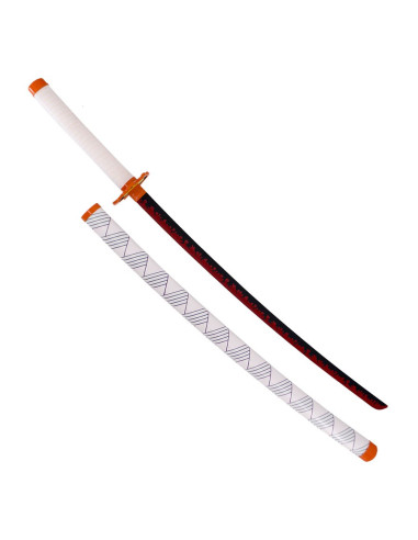 Katana Rengoku Kyoujurou de Demon Slayer o Guardianes De La Noche