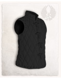Arthur sort polstret ærmeløs vest