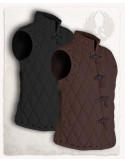 Arthur zwart mouwloos gewatteerd vest