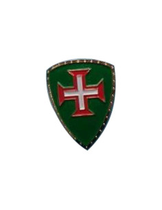 Middelaldermagnet med Kristi Ridderkors, 5 cm.
