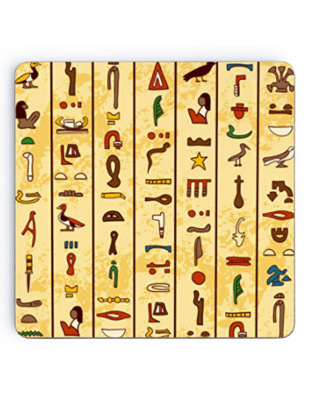 Egyptische hiëroglifische houten...