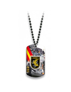 Bord met kogelketting GEO Special Forces, Spaanse politie