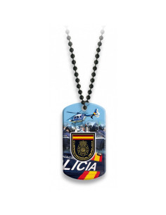 Badge met bolletjesketting Nationale Politie, Spanje