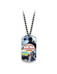 Bord met bolletjesketting Beveiliger, Spanje