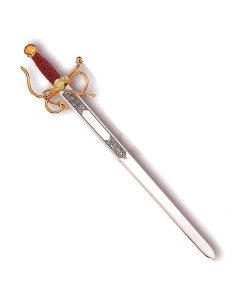 Espada Colada para bodas (sin texto personalizado grabado)