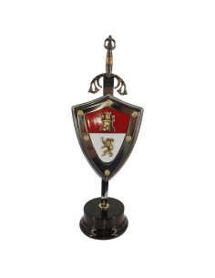 Set El Cid, abrecartas con escudo y stand