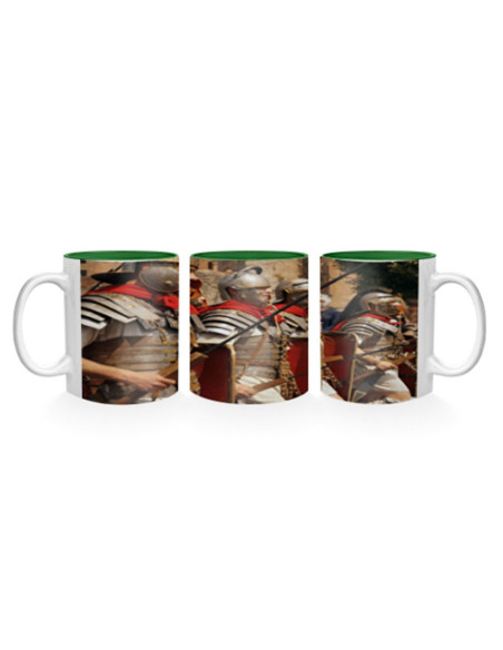 Taza de Cerámica Legionarios Romanos