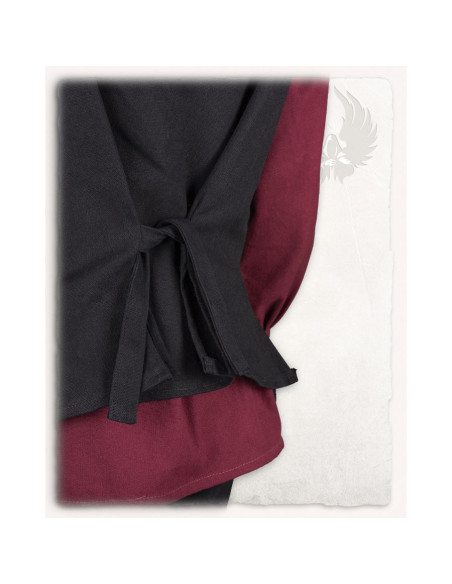 Chaleco pirata Fletcher color negro