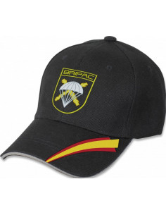 Gorra de la BRIPAC paracaidista del Ejército Español