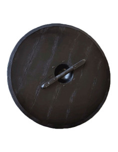 Saksisch schild van ankerlier hout en staal 2