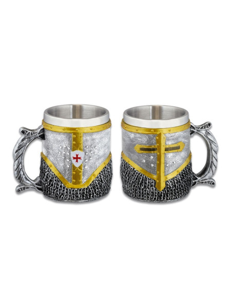 Kettenhemd-Templer-Tasse