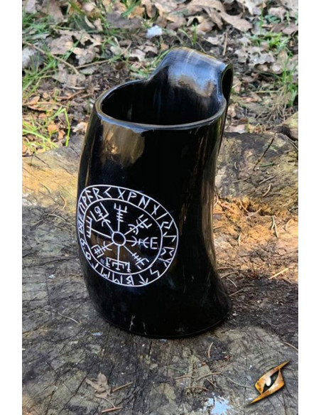 Vikingehornskrukke Vegvisir model,...