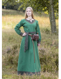Vestido vikingo Jona, verde