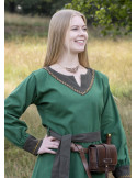 Vestido vikingo Jona, verde