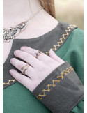 Vestido vikingo Jona, verde