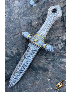 Ædel middelalderlig kastekniv, LARP