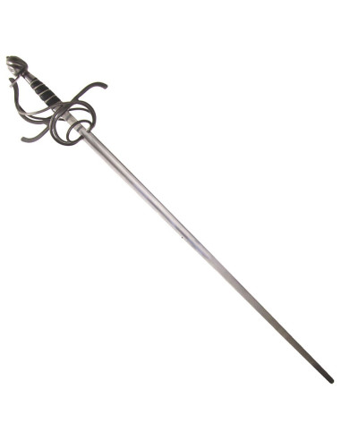 Rapier-sværd med fleksibel klinge og sikkerhedsspids til HEMA