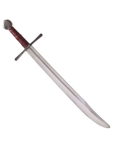 Espada medieval Gótica de combate tipo Falchion