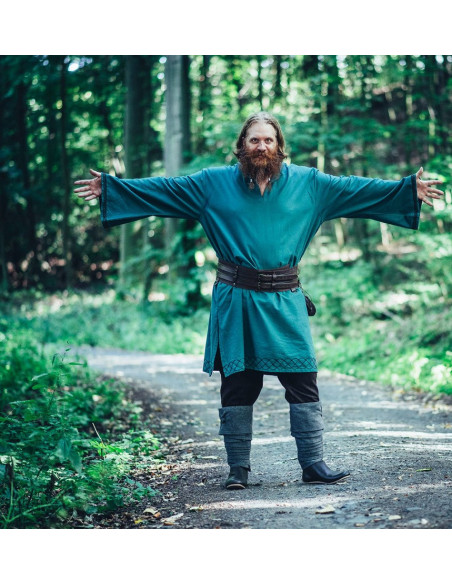 Viking tuniek model Borr, groen