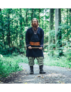Vikingetunika med Freki-broderi, sort 2