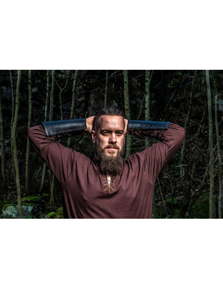 Túnica vikinga con bordados Erwin,...