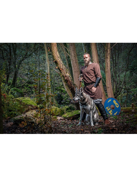 Túnica vikinga con bordados Erwin,...