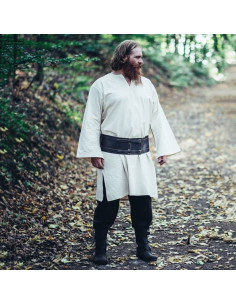 Klassisk vikingetunika Thor, naturhvid