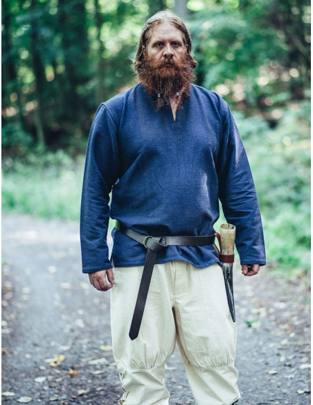 Túnica vikinga Ivar, azul