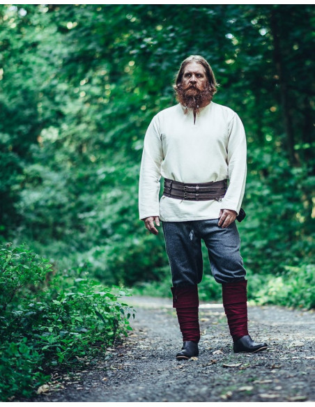 Vikingetunika Ivar, naturhvid