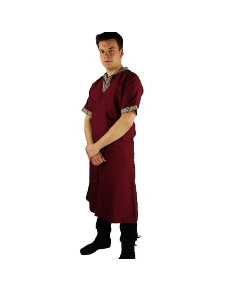 Viking tuniek korte mouw Richard, rood