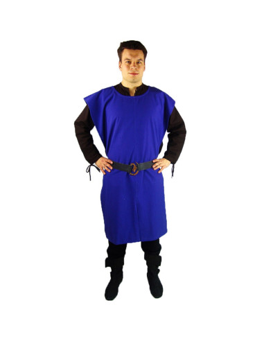 Effen mouwloze tuniek Frojoerick, blauw
