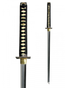 Katana prácticas Shinobi-Ninja con samé blanco