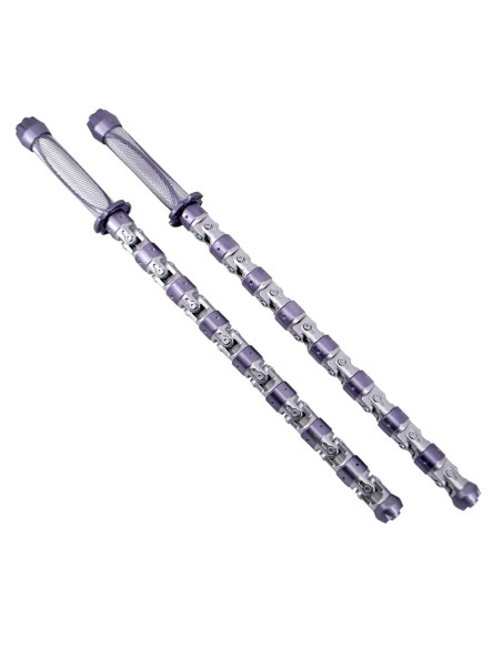 Sølv sorte enkestave (Black Widow)