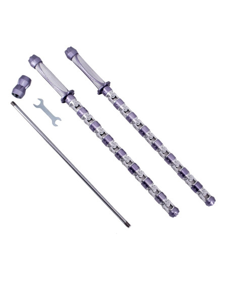 Sølv sorte enkestave (Black Widow)