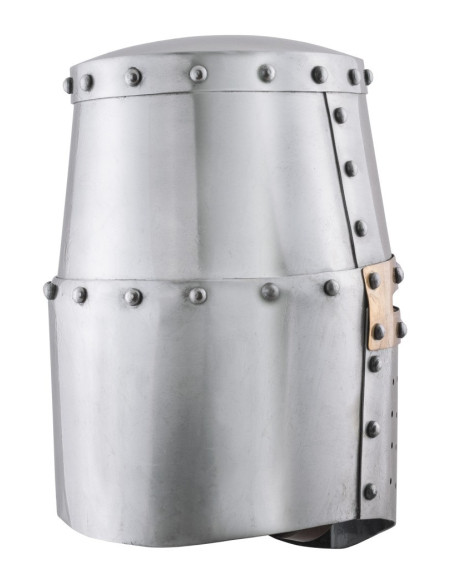 Middeleeuwse grote helm, 14e eeuw,...