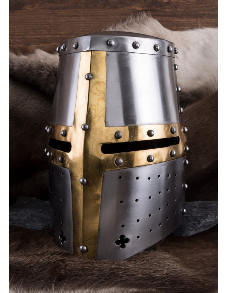 Mittelalterlicher Großer Helm, 14....