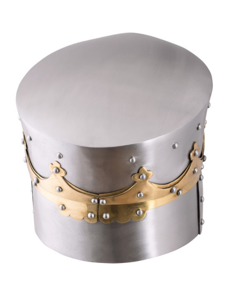 Kreuzfahrerhelm mit...