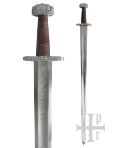 Ballinderry Viking Sword enhånds til træning, 9. århundrede