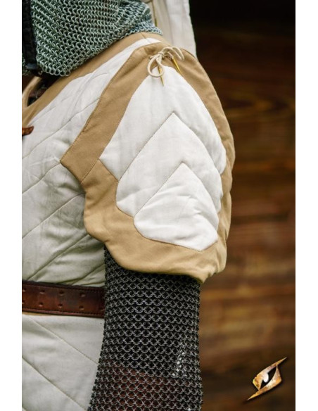 Dastán gewatteerde garnaal in wit-beige