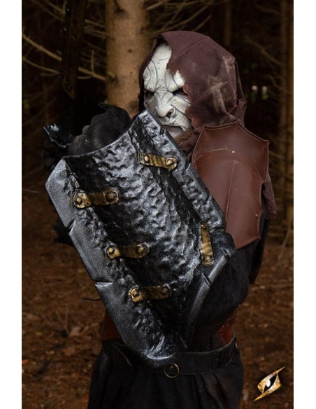 Ork-Buckler aus Latex für den Unterarm