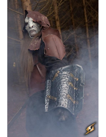 Ork-Buckler aus Latex für den Unterarm