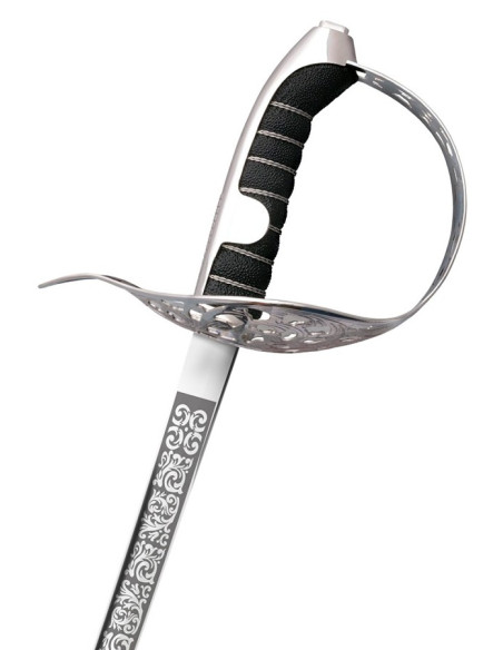 Italiensk duel sabel med håndbeskytter