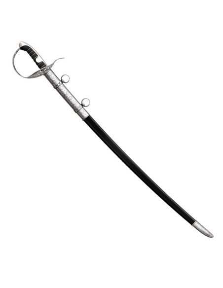 Italienischer Duellsäbel mit Handschutz