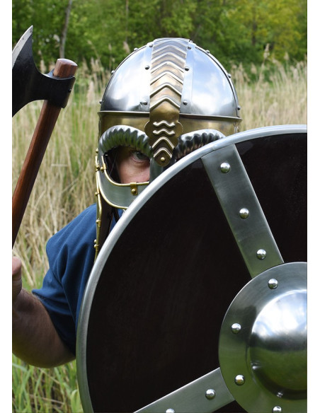 Beowulf middelalderhjelm med visir