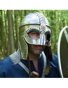 middeleeuws pantser larp helm sca helm Viking helm middeleeuwse helm Accessoires Hoeden & petten Helmen 