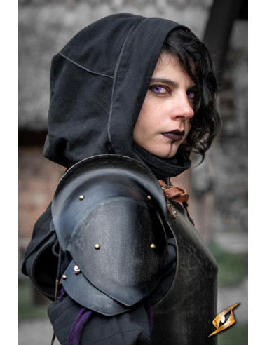 Forsaken Adventurer skulderpuder, Epic Dark finish