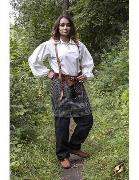 Falda medieval de cota de malla