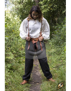 Falda medieval de cota de malla 2