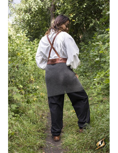 Falda medieval de cota de malla