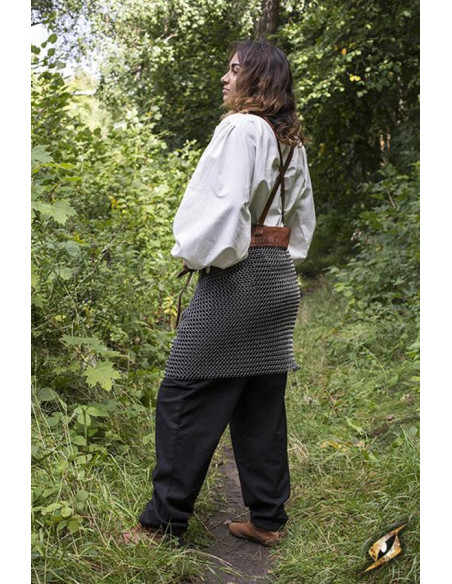 Falda medieval de cota de malla